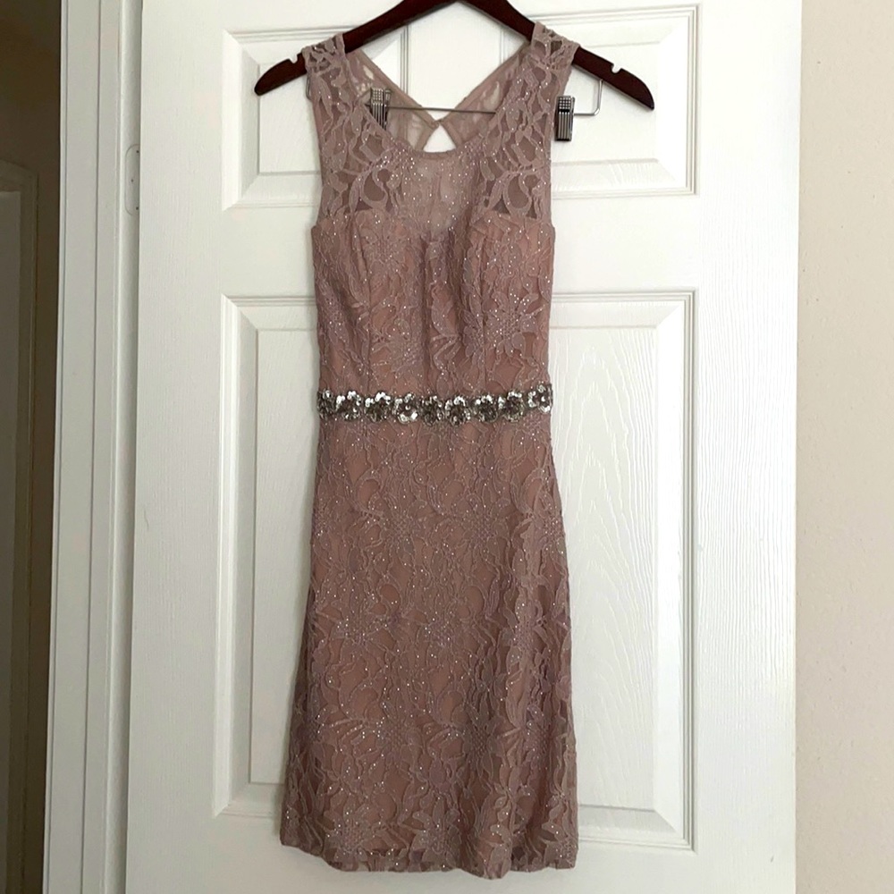 Beautiful, open back dress!